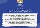 El PJ de Mercedes postergo el acto de proclamación de candidatos