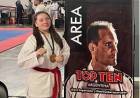 La mercedeña Naila Blanc  obtuvo el 3° puesto en lucha en el  Torneo súper 5 de Taekwondo