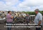 La acumulación de residuos, un problema visible en Mercedes