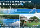 Este jueves inauguran el Balneario Municipal de Mercedes