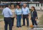 Visita oficial y preocupación por el hospital de Mercedes