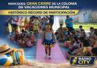 Mercedes: gran cierre de la Colonia de Vacaciones Municipal con récord de participación