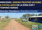 Mercedes: sereno frustró un robo a cuchillazos en la zona sur y terminó herido