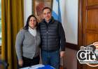 Mercedes: Analía Velázquez destacó la visita de Gustavo Valdés y el diálogo sobre proyectos para la ciudad