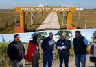 Mercedes: avanza la instalación de la planta hormigonera municipal en el Parque Industrial