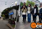 Mercedes: estudiantes de la Escuela Normal inauguraron el Paseo de las Luces en la semipeatonal San Martín