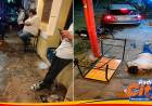 Mercedes: un auto perdió el control y embistió a dos personas frente a la ex estación