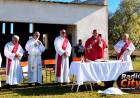 Mercedes: Monseñor Canecin celebró una misa junto a la Cruz Gil y llamó a acompañar a los peregrinos