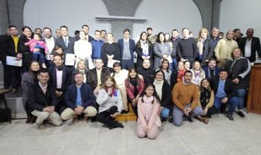 Juana Gauto tomó juramento a los nuevos Secretarios y presentó su gabinete