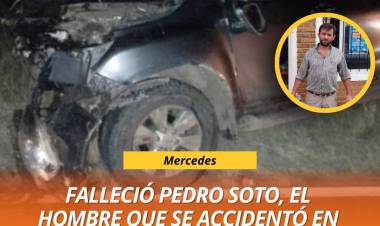 Murió otro protagonista del choque sobre la ruta 119 dias pasado