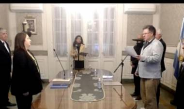 Simy Beatriz Benasayag:  Juro como  Juez de Garantías de Mercedes.