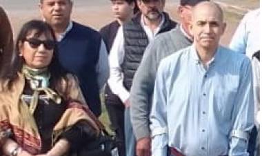 Cali Sanchez :” Estoy muy feliz de poder estar acá en esta plazoleta que fue un proyecto de mi autoría”