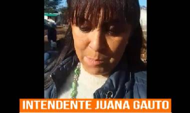 Mercedes : Juana Gauto recorres las obras de la ciudad