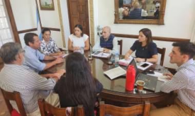 Concejales recibieron al Presidente de la Sociedad Rural de Mercedes