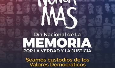 Día de la Memoria, por la Verdad y la Justicia 
