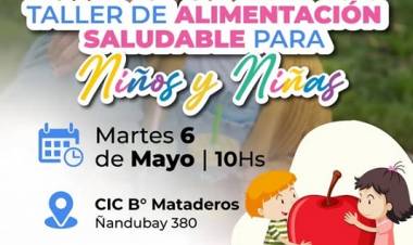 Mercedes : Taller de Alimentación Saludable para Niños y Niñas 