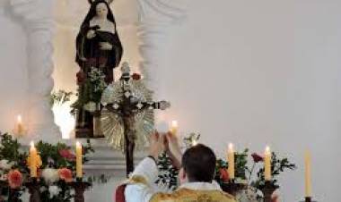 Mercedes : Inicio de la novena en honor a Santa Rita