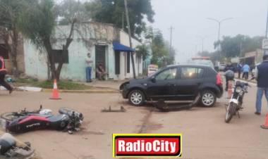 Mercedes: Un motociclista fue atropellado por un automóvil
