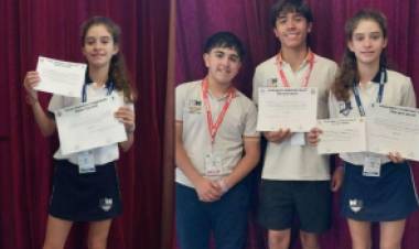  Talento mercedeño: alumnos se destacan en el Nacional de Geometría e Imaginación