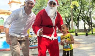 Mercedes :Gran jornada solidaria en la Plaza 25 de Mayo