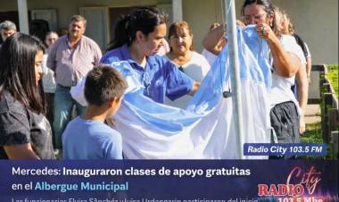 Mercedes: Inauguraron clases de apoyo gratuitas en el Albergue Municipal