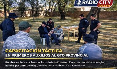 Mercedes : Capacitación en primeros auxilios tácticos para el G.T.O.