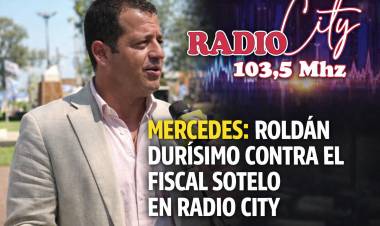 Mercedes: En Radio City, Carlos Roldán apuntó contra el fiscal Sotelo por la inacción judicial