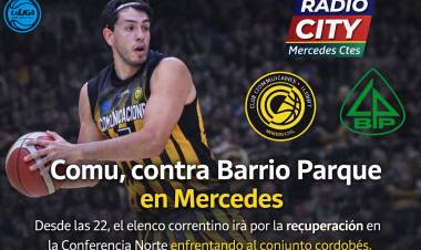 Mercedes vibra con el básquet: Comunicaciones recibe a Barrio Parque en un duelo clave