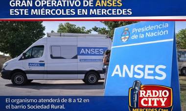 Atención Mercedes: ANSES realizará un gran operativo en la ciudad este miércoles