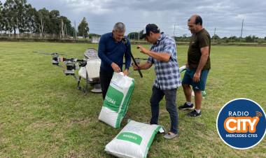Mercedes: fuerte inversión en el fútbol local, mejoran el campo de juego en el Complejo Fátima