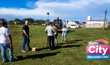 Mercedes: avanzan las tareas para proyectar nuevas viviendas de INVICO en barrio San Martín