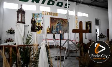 Mercedes: suspendieron la celebración y el almuerzo de Santa Rita
