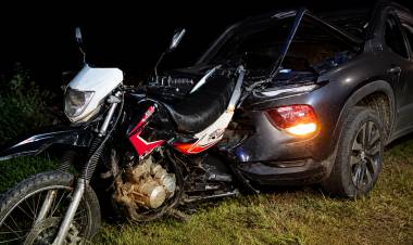 Mercedes: motociclista sufrió graves lesiones tras un choque sobre Ruta Nacional 119