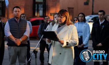 Mercedes recordó el natalicio de Manuel Belgrano con un acto patrio
