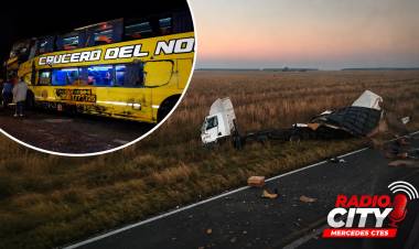 9 de Julio : Tragedia sobre las rutas 12 y 123: una víctima fatal en un choque frontal