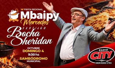 Mercedes se prepara para vivir la 16ª Fiesta Regional del Mbaipy
