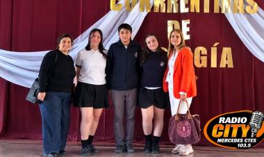 Mercedes : Estudiantes de la Escuela Normal participaron de las Olimpiadas Correntinas de Biología