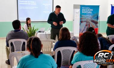 Mercedes: realizaron una charla sobre prevención del suicidio en el CIC del barrio Matadero