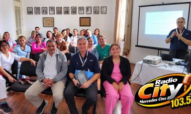 Mercedes: El presidente de la Sociedad Argentina de Medicina Fetal visitó el Hospital Las Mercedes