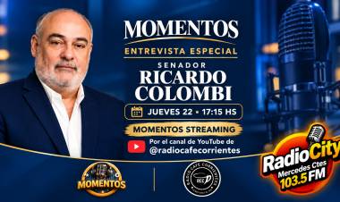 Denuncian que frenaron una entrevista al mercedeño Ricardo Colombi por temor a perder publicidad oficial