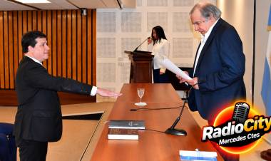 Mercedes: Gabriel O Giménez y Eugenio E  López juraron como nuevos prosecretarios de la UCODE