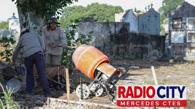 Mercedes: avanza la restauración y puesta en valor del cementerio local