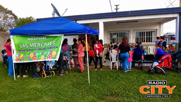 Mercedes: Se realizó una Jornada Sanitaria en el barrio Arturo Illia