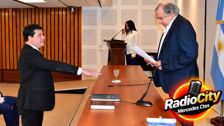 Mercedes: Gabriel O Giménez y Eugenio E  López juraron como nuevos prosecretarios de la UCODE