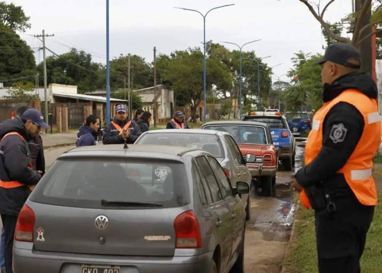 Tránsito realiza operativos de control en distintos sectores de la ciudad