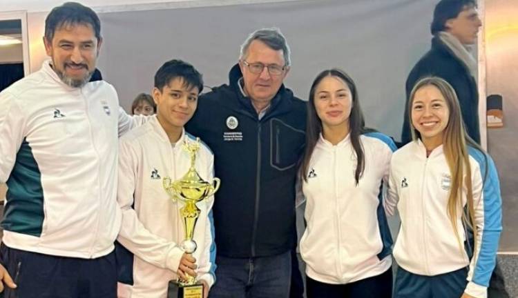 La mercedeña Agustina Álvarez fue recibida por Terrile