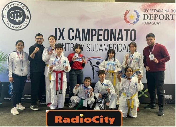 La escuela de taekwondo Mercedes ITF  participo 9º campeonato centro sudamericano