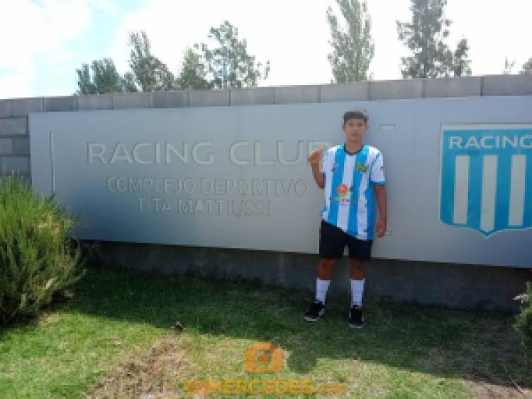 El Mercedeño Dylan Romero jugará en Racing Club de Avellaneda