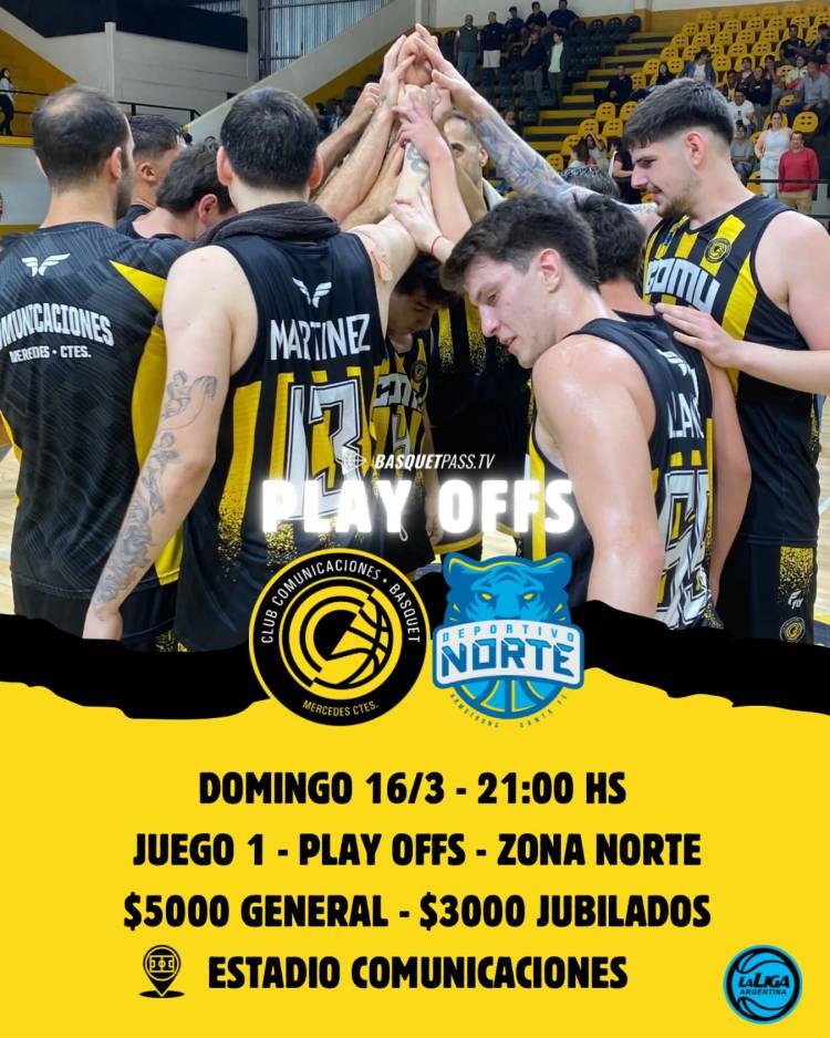 Liga Argentina Comu recibe a Deportivo Norte por los Octavos de Final