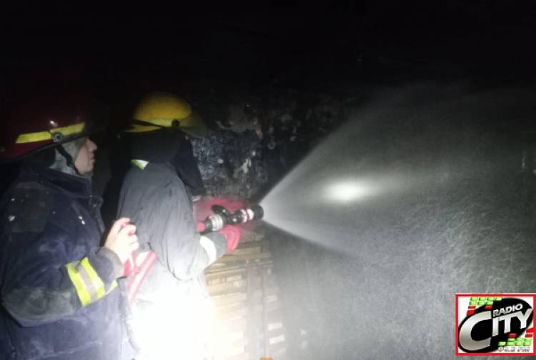 Mercedes : Incendio consumió dos habitaciones de una casa en Ruta 119